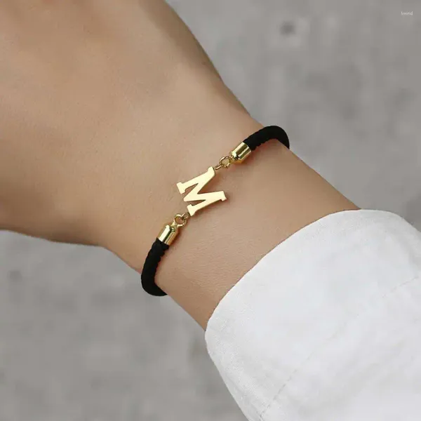 Bracelets de link 1pc letra BIDS BRACELE DE CORRO BLATE