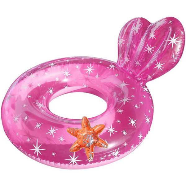 Kinder Cartoon Seestern Schwimmring aufblasbare Schwimmer Pool Stuhl Spielzeug Baby Schwimmrohre Wasser Floß Luftmatratze Wasser Party schwimmt Boje