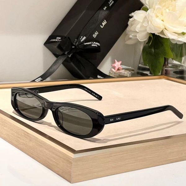 Luxusdesignerin Sonnenbrille YSL würzige Mädchenstil Sonnenbrille für Frauen sexy Reisebrillen Trend Männer Geschenkbrillen Strand Schattierung UV -Schutz Polarisierte Brille