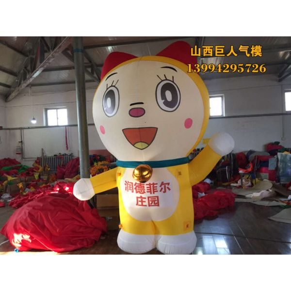 Costumi mascotte Vendita a caldo robot cat robot Cara personaggio Doraemon Series Cartoon Air Model