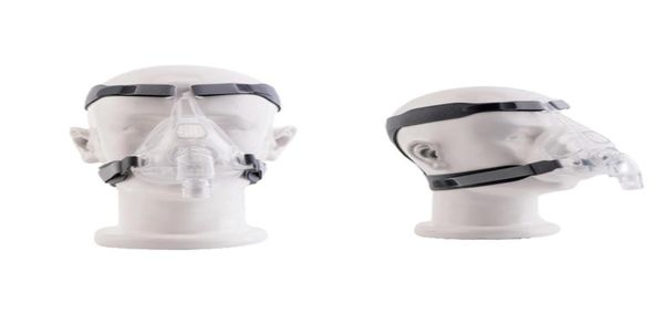 Máscara de máquina de máquina CPAP Moyeah com máscara de face completa com higia de capacete ajustável para solução de tratamento anti -ronco da apneia do sono4140557