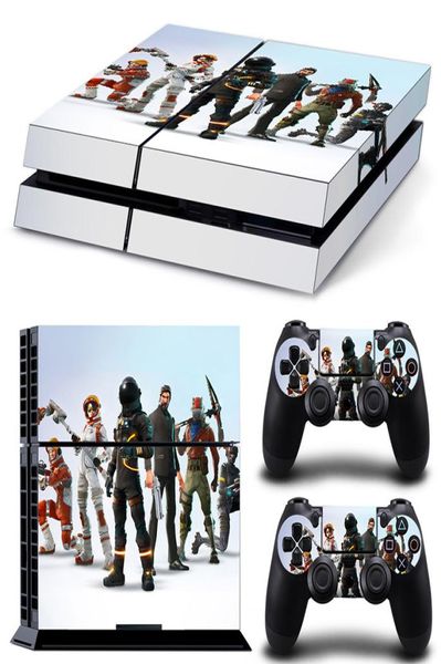 Новый винил наклейка на кожу PS4 для консоли Sony PlayStation 4 и 2 Controllers7424353