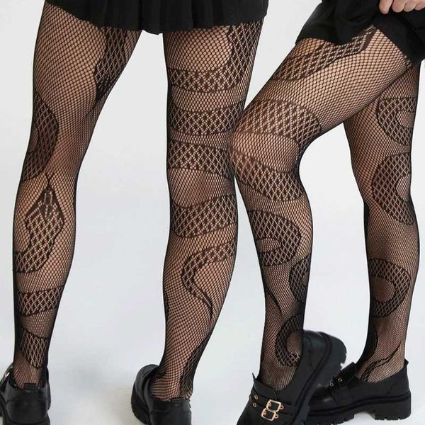 Calzini sexy 14styles Sexy Womens Snake Cross Leopard Print Leopard Mesh Fishnet Net collant Falza Calza di abbigliamento da festa Calzoni Calza Calza Calza Calza Calza Calza Calza Calza Calza Calza Calza Calza Socks 240416