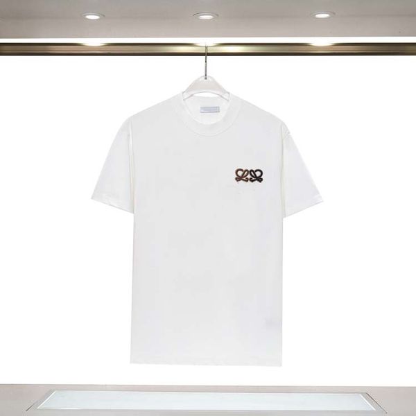 Дизайнерская футболка мужчина женская модная рубашка классический роскошный логотип хип -хоп