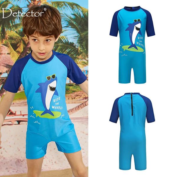 Kleinkindjungen Badebekleidung Sommer Beach Wear Children ein Stück Badeanzüge Kleidungsstücke Kinder Badeanzüge 240416