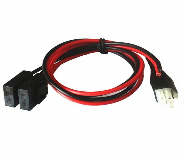 1m 30a Fusível Cabo de fonte de alimentação DC acenado curto para yaesu ft857d ft897d ic725a ic78ic706 IC718 IC746 IC756 Radio Access6966253