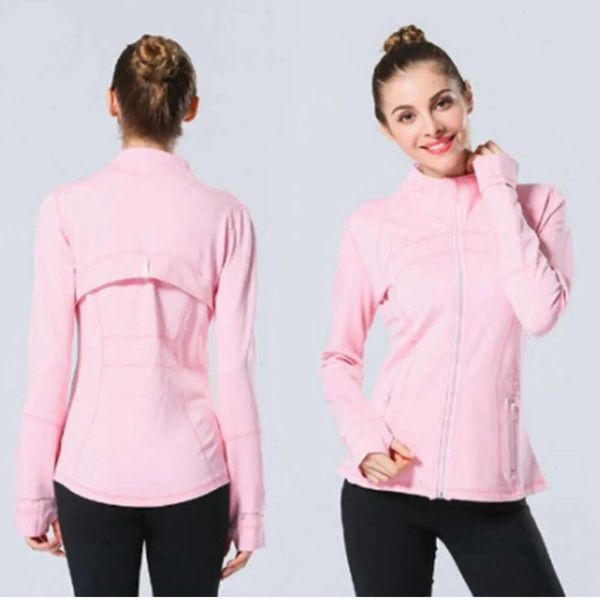 2024 LU-098 Giacca da yoga Donne Definiscono Coat Sport Sport Sport Sports Active Active abbari