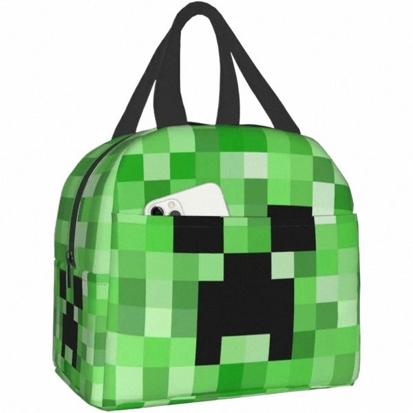 Game Dureble Lunch Box Box Borsa per bambini adulti Bags isolato Tote Insulati termici riutilizzabili e pasto a freddo Pasti a freddo M4JH#