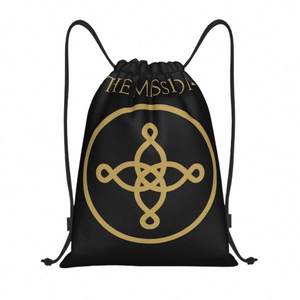 Gothic Rock Band The Missi Draw String Bags Sports Backpack Fitness -Sackpack -Streichbeutel für das Zyklus 26KC#