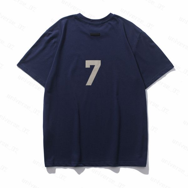 T-shirt Essentialsshirt Mens magliette Spessi cotone Versione estate Designe Designe Tshirt Tops Fashi