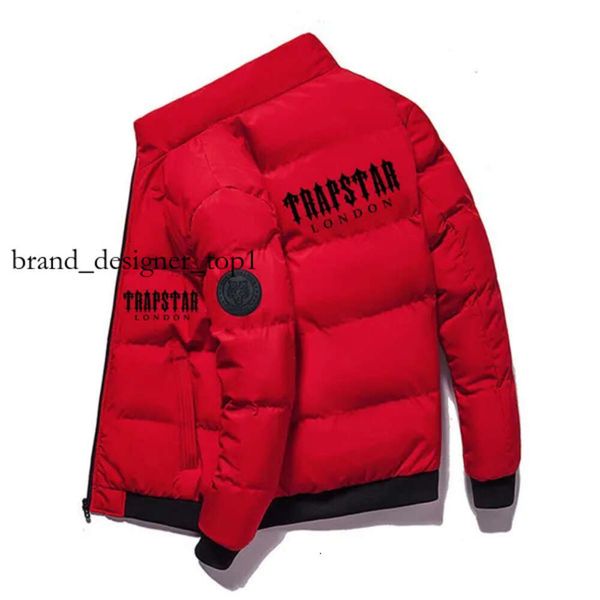 Fashion Mens Down Jackets 2024 Neue Marke Oberbekleidung und Mäntel Trapstar Jacken London Printing Fashion warmes Mantel Herbst Winter Harajuku Windproof gepolstert 4628