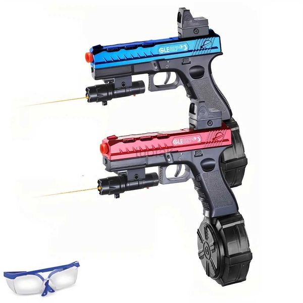Waffenspielzeug Jungen Spielzeug Pistolen 7,4 V Batterie Elektrische Hochgeschwindigkeits -Perlen -Bälle Burst -Spielmodell heiß verkaufen 240416