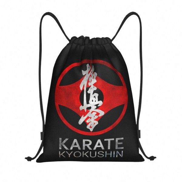 Karatê Kyokushin Backpack Menino Menino Menino Esporte SACKPACK SACKPACK portátil Saco de Treinamento de Artes Marciais Y3vy#