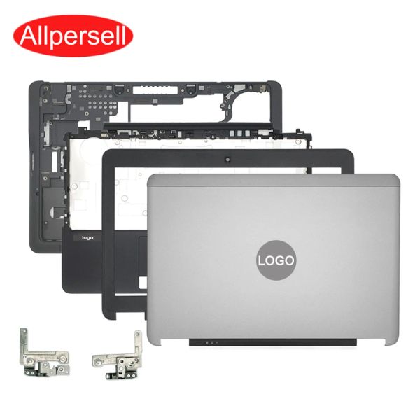 Çerçeveler Dell Latitude 7240 E7240 ekran arka kasa ön çerçeve avuç içi dinlenme alt kabuk çerçeve menteşe pil kapağı üst kısım