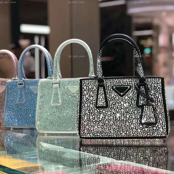 Diamonds Frauen Handtasche Strasspaket Pra Tasche große Einkaufstaschen Designer -Taschen Handtaschen Frauenbeutel Handtasche Diamond Bags Taschen Umhängetasche Cross Body 2551