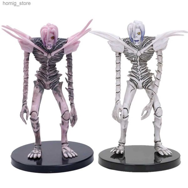 Action Toy Figures 16 cm Anime Death Note Figura Ryuk Ryuuku Rem Statue Toy Pvc Action Figure Bamboli Modello Toys Halloween Gifts Death Note Figurina Y240415