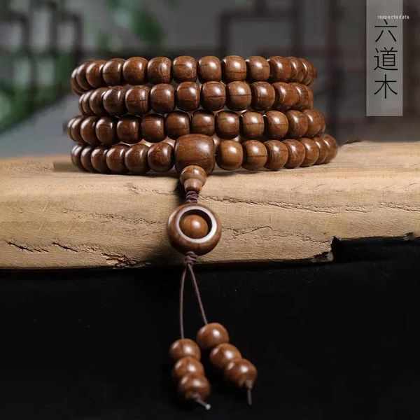 Strand sechs Barrelperlen Transfer Armband Spezifikationen 8 x 10 Halskette Männer und Frauen Rosenkranzschmuck Schmuckhersteller