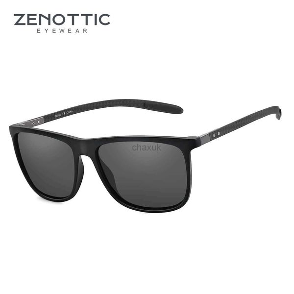 Güneş Gözlüğü Zenottic Square Polarize Güneş Gözlüğü Erkekler Ultralight Karbon Fiber Güneş Gözlükleri Sürüş Balıkçılık Sporları UV400 Koruma 24416