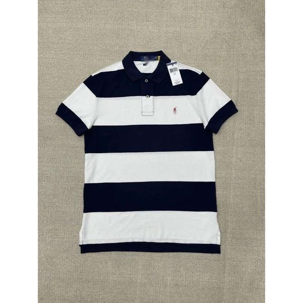 Ralp Laurens Polo Tasarımcı T-shirt RL En Kalite Lüks Moda Minimalist Kısa Kısa Kısa Kısa Kısa Sesli Polo Gömlek Business Sıradan Erkek Yaz Kavacı T-Shirt