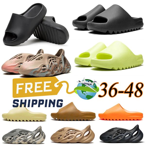 Slipper Schuhe Sandalen Designer Slides Trainer Yee Slider Sliders Slider Mens Yy Fashion Schuh Knochen weißer Harz Sand Beach Männer Damen Ye 2024 Ze News