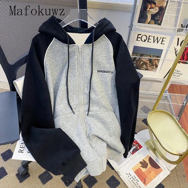 Hoodies masculinos Inverno High Street Zipper Cardigan Sweatshirt Casal Loose Sports Casual Jackets Men sobre Concurso de roupas masculinas