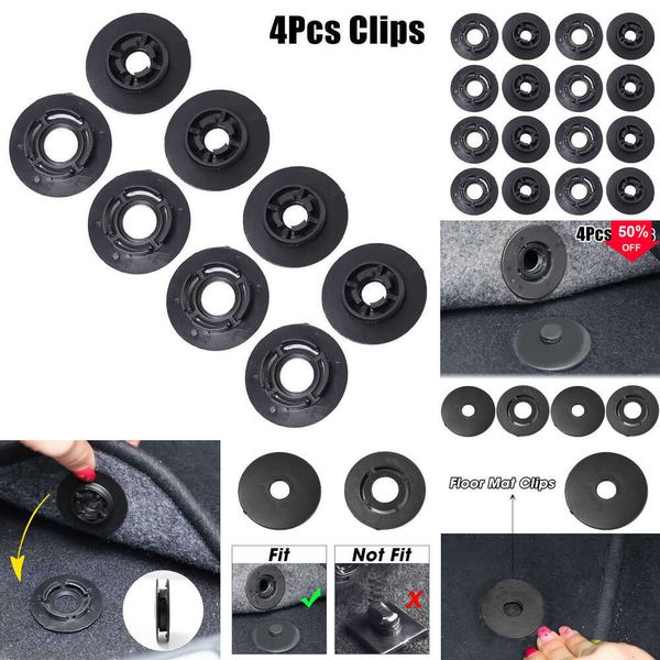 2024 Auto Teppichbodenmatte Clips Fix Fixing Clamp für VW Passat Polo Golf Jetta Audi A1 A3 A4 A6 Skoda Octavia A5 A7 Sitz Altea Loen