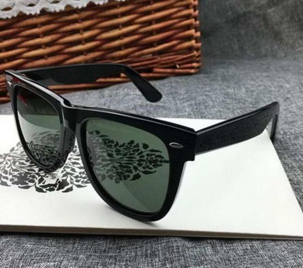 Klassische Männer Frauen quadratische Sonnenbrille Neue 52 -mm -Designer Sonnenbrillen im Freien UV -Schutz Eyewear 12A9 mit Case5361602