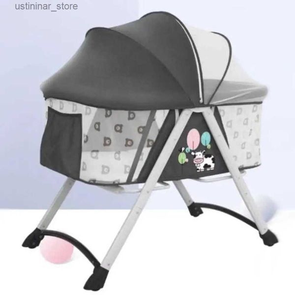 Culitti per bambini prodotti per cuccioli di cucciolo pieghevole portatile culitta per bambini in culla multifunzionale con ruote L416