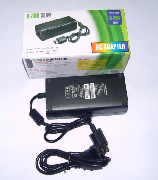 Plug US 100240V 2A 4763Hz AC Adattatore Adattatore Caricatore della parete Cavo di alimentazione Cavo Cavo per Xbox 360 Xbox360 Slim Console9429918