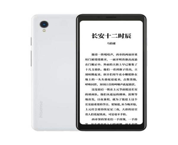 Original Hisense A5 4G LTE Mobiltelefon Facenote Ireader Novels eBook Pure Eink 4GB RAM 64 GB Rom Snapdragon 439 Android 584Quot8313734