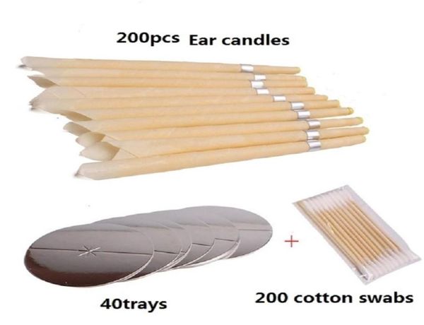 200pcs WAX TEAPIA NATURAL CARE EAR VELA VELA BEEWAX LIMPOR DE BEEWAX 2207122526570