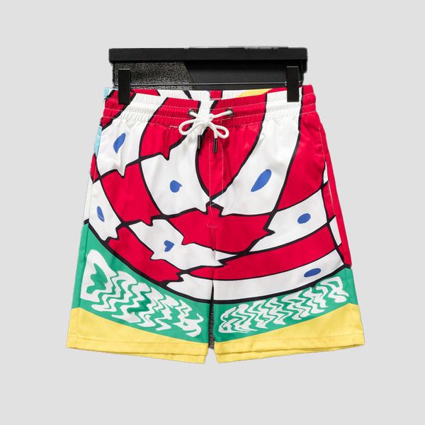 Nuova lettere di moda maschile Stampa pantaloncini da nuoto casual sport sciodo da golf da golf estate per estate pantaloni da spiaggia a strisce High Street Trend Hip Hop Shorts best selling d12