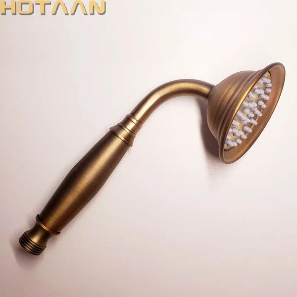 Ottone solido fatto Antique Ottone Colora Doccia portatile Lluxury Batnroom Hand Shower Head YT-5142 240416