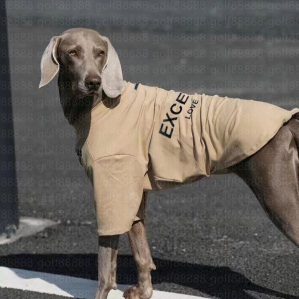 Roupas de cachorro cinza marrom branco três cores designer roupas de cachorro suprimentos de cachorro vestuário cão nos deixa uma mensagem para mais detalhes e fotos