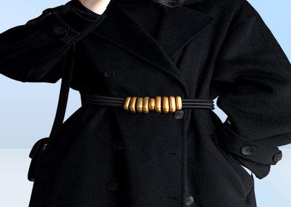 Cintura in pista per catena oro cintura in metallo argento in metallo per donne di alta qualità Cummerbunds Ladies Coat Ketting Riem Waist5252898