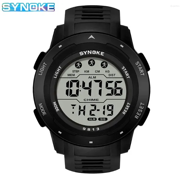 Нарученные часы Snyoke Men Digital Watch Sports Watchs Watch Function Функция тревоги.