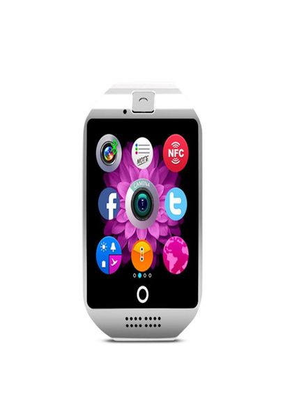 S18 Holluwatch Bluetooth Akıllı İzle Spor Pedometresi Kavisli Ekran Kameralı Android iPhone IOS IOS Akıllı Telefon Saati RU7643223