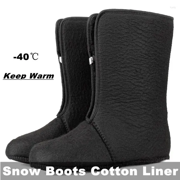 Fitness Shoes Fishing Botas de neve de lã Meias de lã de inverno grossa quente e acessórios de algodão ao ar livre de algodão de veludo