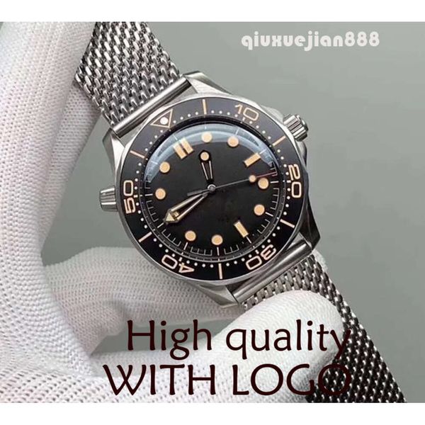 Top U1 di qualità U1 NTTD orologio 42mm senza tempo per morire uomini orologi automatici Montre de lussuoso meccanico Montre de Luxe Limited James Bond 007 300m orologi da polso ES AUMATIC