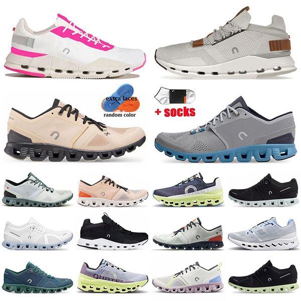 Donne Cloud On CloudMonster Running Sneakers Sneaker Designer Men Frost Cobalt su Boy Eclipse Magnet Magnet Rose Uomo allenatore Domande da donna Sports da trekking per escursionistiche 36-45