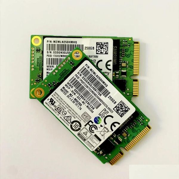 Externe Festplatten Original 850 EVO 120 GB 250 GB 500 GB MSATA Solid State Drive 3D VNAND SSD für Dell -Laptop -Drop -Liefercomputer n otymx