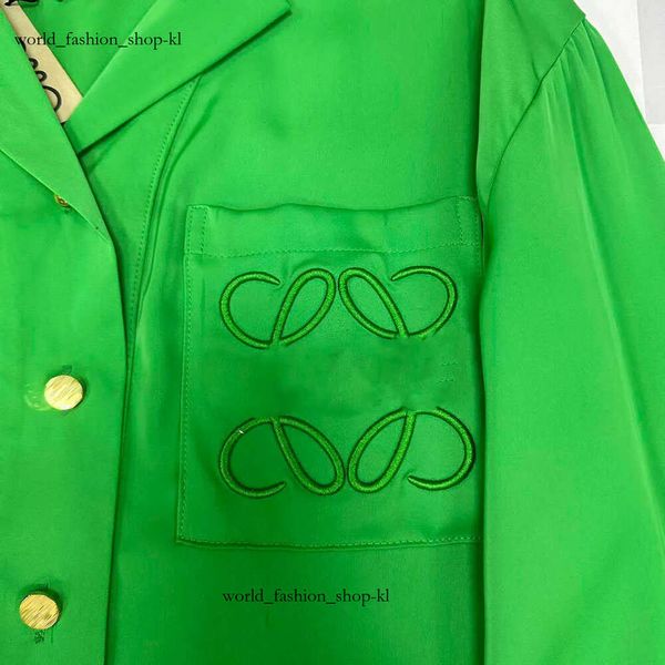 Loewew Bluse Shirt Neue Blusen für Frauen Designer Cardigans Stylische geometrische geometrische Langarm Damen Loewve bequeme Bluse Frauen Kleidung 550