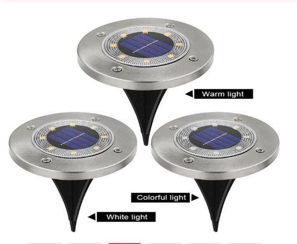 8 Luci da giardino solare per esterni LED ILLUMINAZIONE SOLAR SOLARE LUMINA SOLARE PER IL PATHAY YARD PERCHIO WHITTHARM WHITERGB8960774