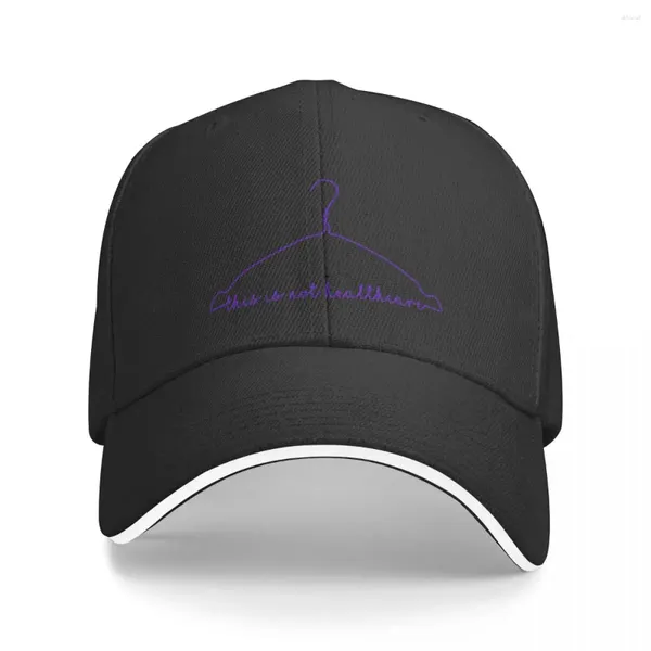 Ballkappen Dies ist kein Gesundheitshänger (Purple) Baseball Cap Western Hut Hafter großer Größe für Männer Frauen