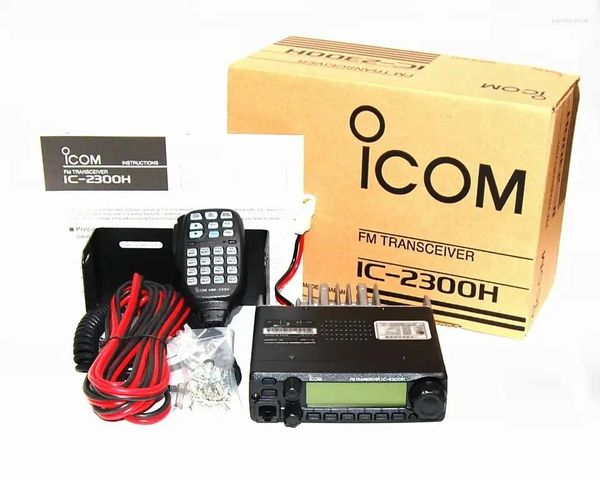 Walkie Talkie 2024 IC-2300H VHF 65W EXP TX/RX 136-174 Rádio móvel transceptor