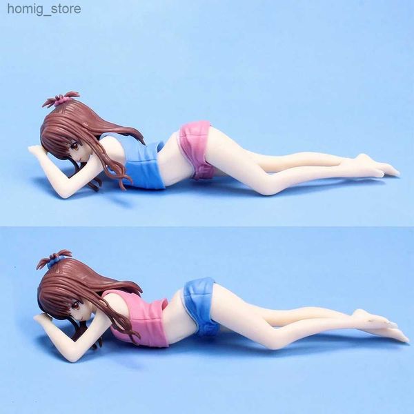 Eylem Oyuncak Figürleri Japonya Sevimli Kızlar Ru Darkness Yuuki Mikan figürü PVC Aksiyon Figürü Anime Koleksiyon Model Oyuncaklar Bebek 20cm Çocuklar için Y240415