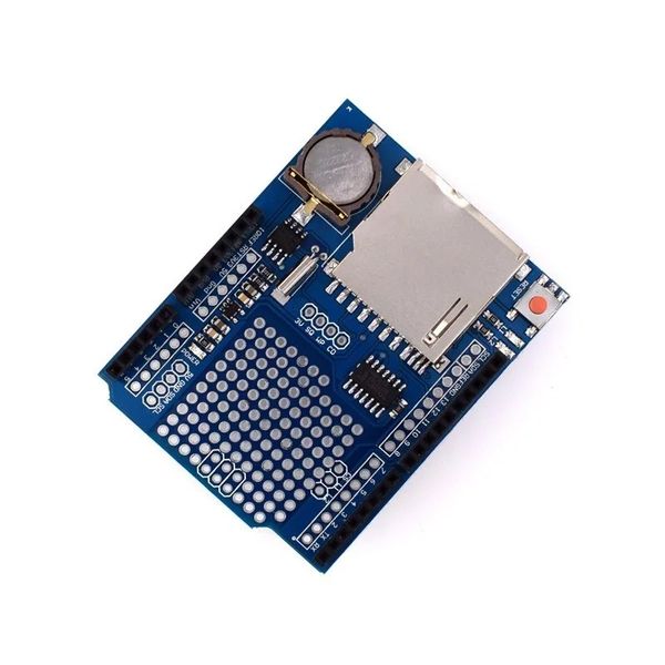 Schema di registrazione del modulo di dati con scheda scheda SD Shield V10 per UNO con slot per schede SD sfuggibile a caldo per la registrazione e la registrazione dei dati