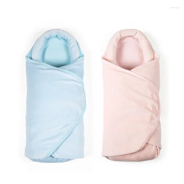 Decken niedliche geborene Jungen Mädchen Mädchen Swaddle Handtuch Babys dünne Quilt Decke Frühling und Herbst Kids Feste Bettwäsche