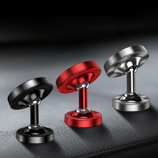 2024 portador de telefone de carro Magnetic Universal Magnet Telefone para iPhone X XS Max Samsung em carro móvel portador de celular Stand Car Phone