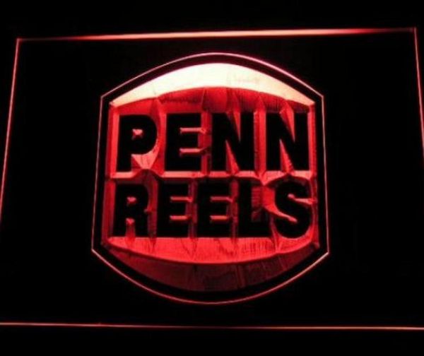 Penn Reels Fishingbeer Bar Pub Club 3D Знаки светодиода Neon Light Sign Home Decr Crafts7578015